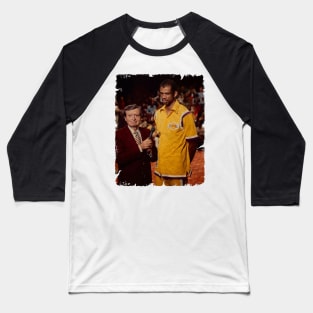 Kareem Abdul Jabbar in an Interview with The Legend Chick Hearn Baseball T-Shirt